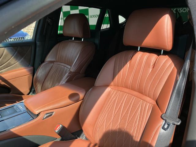 ＬＳ ＬＳ５００ｈ　エグゼクティブ　マークレビンソン　茶革　３眼ヘッドライト　リアエンターテインメントシステム　パノラミックビューモニター　Ｂｌｕｅｔｏｏｔｈ　ＴＶ　ＨＵＤ　後席モニター　前席シートＨ　シートクーラー　電動リアゲート（64枚目）
