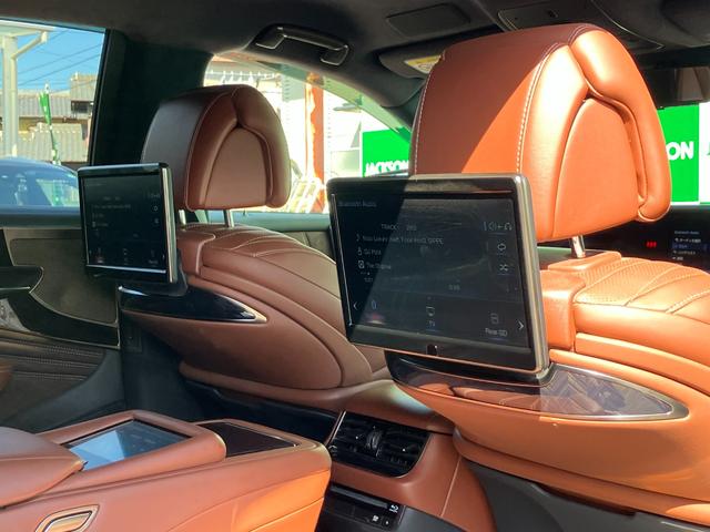ＬＳ ＬＳ５００ｈ　エグゼクティブ　マークレビンソン　茶革　３眼ヘッドライト　リアエンターテインメントシステム　パノラミックビューモニター　Ｂｌｕｅｔｏｏｔｈ　ＴＶ　ＨＵＤ　後席モニター　前席シートＨ　シートクーラー　電動リアゲート（66枚目）
