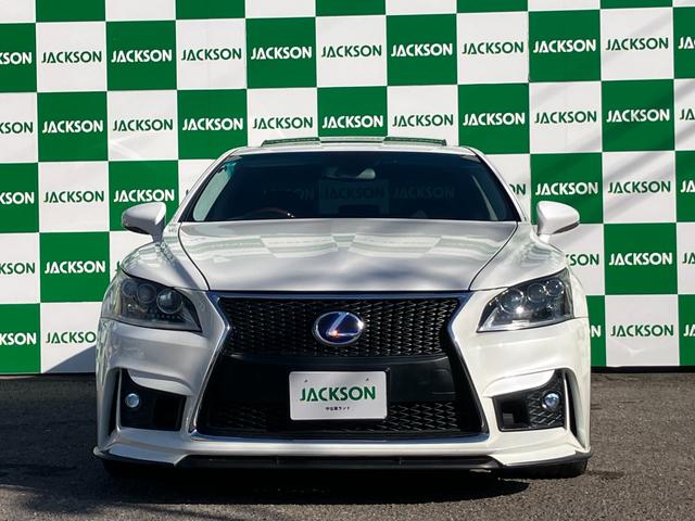 LS LS460 Iパッケージ 後期600h仕様 エイムゲインエアロ サンルーフ マークレビンソン イージークローザー シートヒーター ベンチレーション パワーシート バックカメラ カールソンAW(6枚目)
