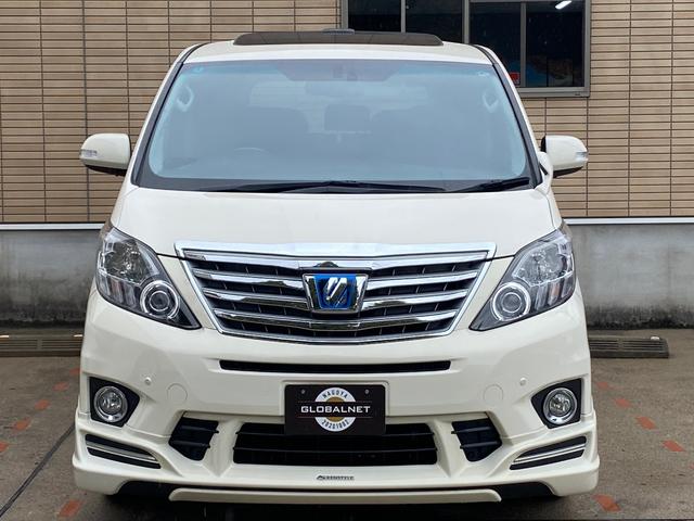 アルファードハイブリッド ＳＲプレミアムシートパッケージ　後期型　ハイブリット　４ＷＤ　サンルーフ　専用黒革　ケンスタイルエアロ　メーカーナビ　リアエンターテイメント　バックカメラ　ＴＶ　ＣＤ／ＤＶＤ　ＢＴ音楽　ＥＴＣ　プレミアムサウンド　両側パワスラ　パワーバックドア　純正フロアマット（30枚目）