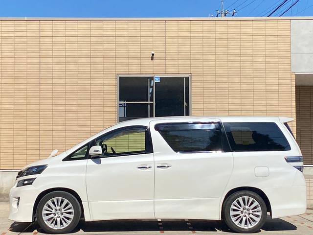 ヴェルファイア 3.5ZGエディション 後期型 黒本革シート アルパインナビ アルパイン後席モニター バックカメラ 地デジTV CD/DVD 走行中視聴OK Bluetooth音楽 ETC シートヒーター 両側パワスラ パワーバックドア クリアランスソナー クルーズコントロール(6枚目)