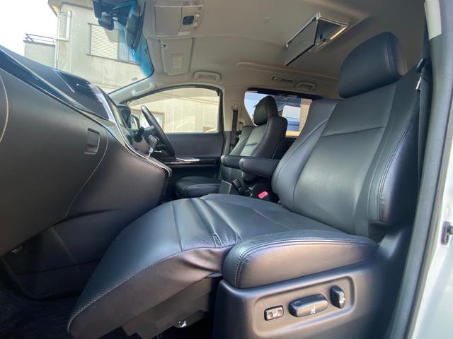 ヴェルファイア 3.5ZGエディション 後期型 黒本革シート アルパインナビ アルパイン後席モニター バックカメラ 地デジTV CD/DVD 走行中視聴OK Bluetooth音楽 ETC シートヒーター 両側パワスラ パワーバックドア クリアランスソナー クルーズコントロール(16枚目)