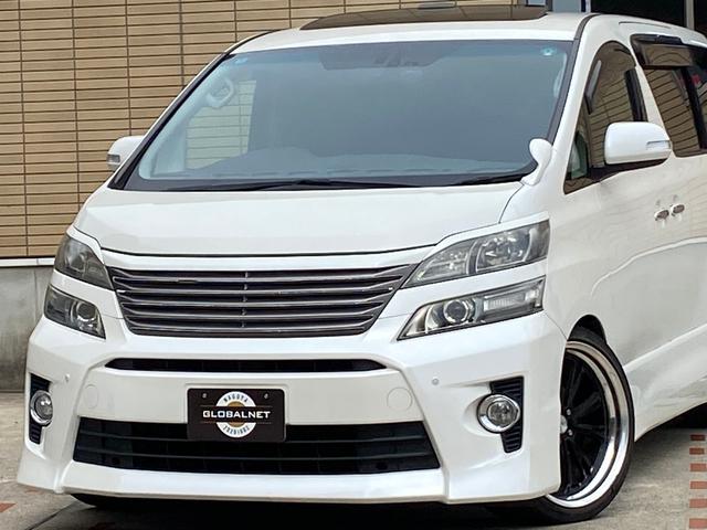 ヴェルファイア ３．５ＺＧエディション後期　サンルーフ　エグゼクティブシート　アドミレイションエアロ　マーベリック２０インチＡＷ　マフラー　ＴＥＩＮ車高調　メーカーナビ　リアエンターテイメント　バックカメラ　ＴＶ　ＣＤ／ＤＶＤ　ＢＴ音楽　ＥＴＣ　両側パワスラ　パワーバックドア（2枚目）