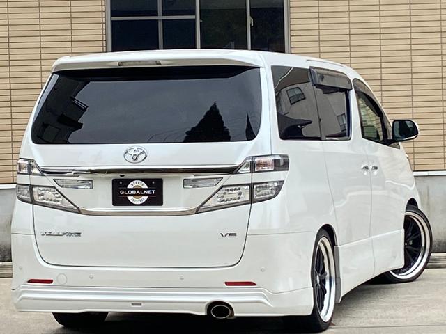 ヴェルファイア ３．５ＺＧエディション後期　サンルーフ　エグゼクティブシート　アドミレイションエアロ　マーベリック２０インチＡＷ　マフラー　ＴＥＩＮ車高調　メーカーナビ　リアエンターテイメント　バックカメラ　ＴＶ　ＣＤ／ＤＶＤ　ＢＴ音楽　ＥＴＣ　両側パワスラ　パワーバックドア（10枚目）