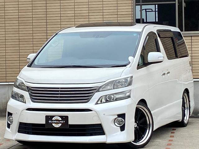 ヴェルファイア ３．５ＺＧエディション後期　サンルーフ　エグゼクティブシート　アドミレイションエアロ　マーベリック２０インチＡＷ　マフラー　ＴＥＩＮ車高調　メーカーナビ　リアエンターテイメント　バックカメラ　ＴＶ　ＣＤ／ＤＶＤ　ＢＴ音楽　ＥＴＣ　両側パワスラ　パワーバックドア（55枚目）