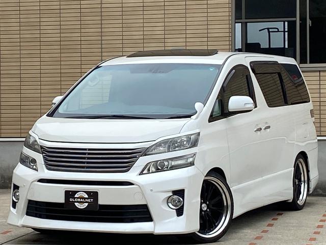 ヴェルファイア ３．５ＺＧエディション後期　サンルーフ　エグゼクティブシート　アドミレイションエアロ　マーベリック２０インチＡＷ　マフラー　ＴＥＩＮ車高調　メーカーナビ　リアエンターテイメント　バックカメラ　ＴＶ　ＣＤ／ＤＶＤ　ＢＴ音楽　ＥＴＣ　両側パワスラ　パワーバックドア（56枚目）