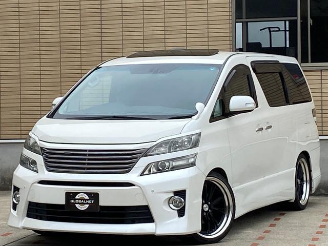 ヴェルファイア ３．５ＺＧエディション後期　サンルーフ　エグゼクティブシート　アドミレイションエアロ　マーベリック２０インチＡＷ　マフラー　ＴＥＩＮ車高調　メーカーナビ　リアエンターテイメント　バックカメラ　ＴＶ　ＣＤ／ＤＶＤ　ＢＴ音楽　ＥＴＣ　両側パワスラ　パワーバックドア（57枚目）