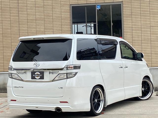 ヴェルファイア ３．５ＺＧエディション後期　サンルーフ　エグゼクティブシート　アドミレイションエアロ　マーベリック２０インチＡＷ　マフラー　ＴＥＩＮ車高調　メーカーナビ　リアエンターテイメント　バックカメラ　ＴＶ　ＣＤ／ＤＶＤ　ＢＴ音楽　ＥＴＣ　両側パワスラ　パワーバックドア（63枚目）