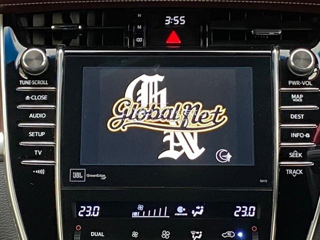 ハリアーハイブリッド プレミアムアドバンスドパッケージ サンルーフ M’Zスピード フルエアロ/4本出マフラー 21インチAW ヴァレンティテール メーカーナビ パノラミックビューモニター TV CD/DVD 走行中OK BT音楽 ETC JBLサウンド パワーバックドア 4WD(13枚目)