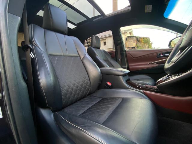 ハリアーハイブリッド プレミアムアドバンスドパッケージ サンルーフ M’Zスピード フルエアロ/4本出マフラー 21インチAW ヴァレンティテール メーカーナビ パノラミックビューモニター TV CD/DVD 走行中OK BT音楽 ETC JBLサウンド パワーバックドア 4WD(16枚目)