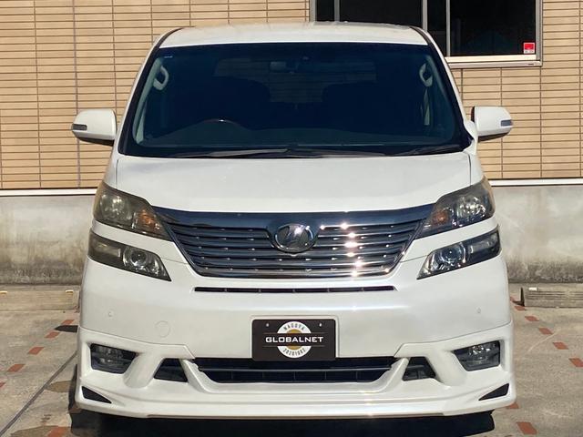 ヴェルファイア ３．５ＺＧエディション　黒革調シート　アドミレイションエアロ　純正１８ＡＷ　マフラーカッター　エグゼクティブシート　トヨタ純正ナビ／後席モニター　バックカメラ　ＴＶ　ＣＤ／ＤＶＤ　ＥＴＣ　両側パワスラ　パワーバックドア　クリアランスソナー　クルーズコントロール（27枚目）