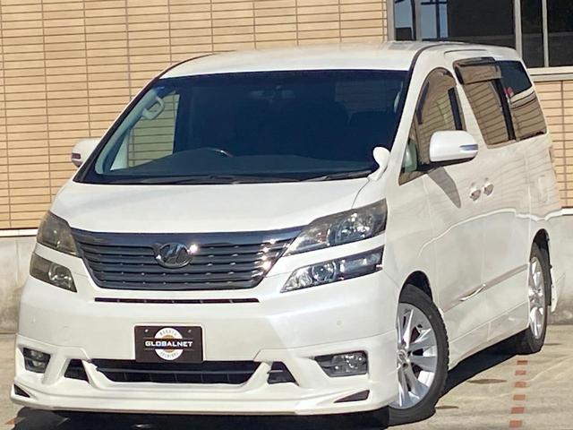 ヴェルファイア ３．５ＺＧエディション　黒革調シート　アドミレイションエアロ　純正１８ＡＷ　マフラーカッター　エグゼクティブシート　トヨタ純正ナビ／後席モニター　バックカメラ　ＴＶ　ＣＤ／ＤＶＤ　ＥＴＣ　両側パワスラ　パワーバックドア　クリアランスソナー　クルーズコントロール（50枚目）