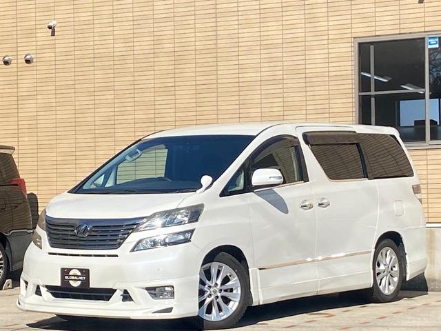 ヴェルファイア ３．５ＺＧエディション　黒革調シート　アドミレイションエアロ　純正１８ＡＷ　マフラーカッター　エグゼクティブシート　トヨタ純正ナビ／後席モニター　バックカメラ　ＴＶ　ＣＤ／ＤＶＤ　ＥＴＣ　両側パワスラ　パワーバックドア　クリアランスソナー　クルーズコントロール（54枚目）