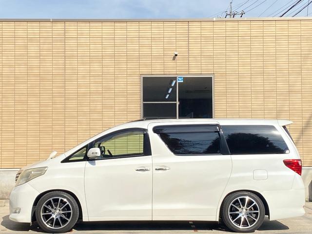 アルファード ３５０ＧＬパッケージ　サンルーフ　本革シート　３．８万キロ　マルチフォルケッタ１８ＡＷ　ＲＳＲローダウンサス　純正ナビ　後席モニター　バックカメラ　ＴＶ　ＣＤ／ＤＶＤ　ＢＴ音楽　ＥＴＣ　両側パワスラ　パワーバックドア　クルーズコントロール　クリアランスソナー（9枚目）