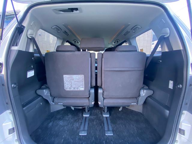 ヴェルファイア 2.4ZGエディション 後期型 エグゼクティブシート 7人乗 アルパインナビ アルパイン後席モニター バックカメラ 地デジTV CD/DVD Bluetooth音楽 ETC 両側パワスラ パワーバックドア クリアランスソナー クルーズコントロール(52枚目)