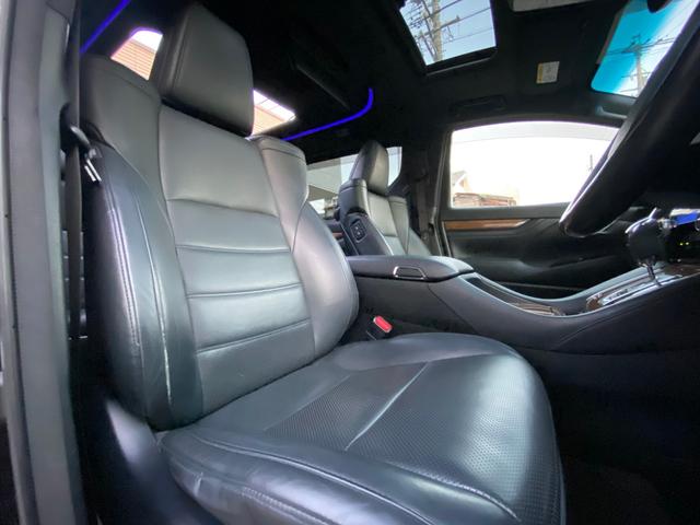 アルファード 3.5エグゼクティブラウンジ サンルーフ 黒本革 モデリスタ フルエアロ メーカーナビ リアエンターテイメント JBLサウンド パノラミックビューモニター TV CD/DVD 走行中OK BT音楽 ETC 両側パワスラ パワーバックドア トヨタセーフティーセンス(47枚目)