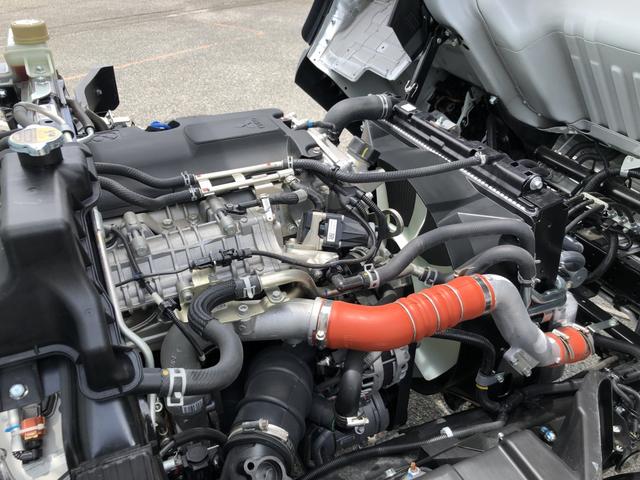 キャンター 　ローダーダンプ　スライドダンプ　新明和工業　３．５５ｔ積載　スライド用ラジコン付　３方開　道板兼用リヤゲート　ワイド幅　１１尺（10枚目）