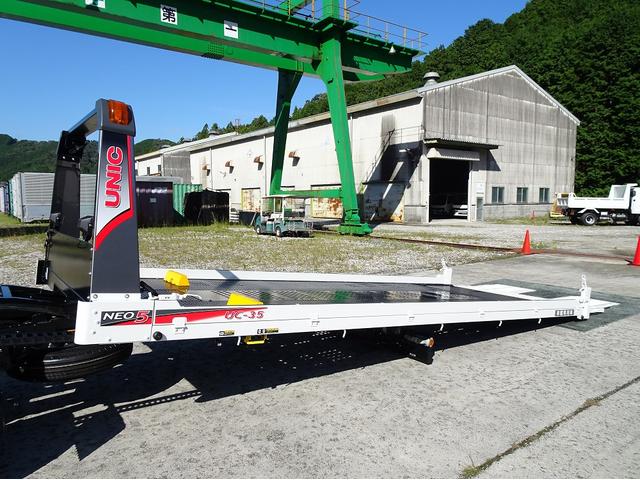 タイタントラック  積載車 セーフティローダー 車載専用車 3350kg積載 ワイド 荷台長5.7m 古河ユニック NEO5 ウインチ ラジコン付 エルフOEM AT車(26枚目)