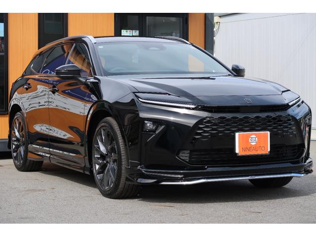 クラウンエステート Z モデリスタエアロ パノラマルーフ 茶革シート シートヒーター シートエアコン 全周囲カメラ ドラレコ前後 デジタルインナーミラー Bluetooth ETC2.0 HUD BSM 純正21インチAW(4枚目)