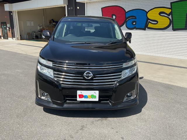 エルグランド 250ハイウェイスターアーバンクロムブラックレザー アルパイン製8インチHDDナビ・フリップダウンリアモニター・フルセグTV・DVD再生・Bluetooth・パワースライドドア・LEDビーム・革シートヒーター&パワーシート・クール&ホットBOX(6枚目)