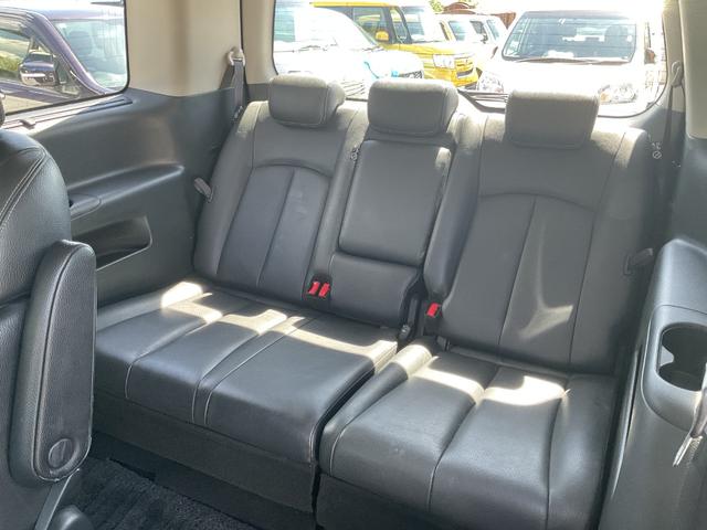 エルグランド 250ハイウェイスターアーバンクロムブラックレザー アルパイン製8インチHDDナビ・フリップダウンリアモニター・フルセグTV・DVD再生・Bluetooth・パワースライドドア・LEDビーム・革シートヒーター&パワーシート・クール&ホットBOX(35枚目)