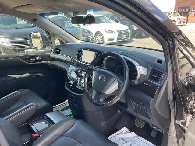 エルグランド 250ハイウェイスターアーバンクロムブラックレザー アルパイン製8インチHDDナビ・フリップダウンリアモニター・フルセグTV・DVD再生・Bluetooth・パワースライドドア・LEDビーム・革シートヒーター&パワーシート・クール&ホットBOX(36枚目)