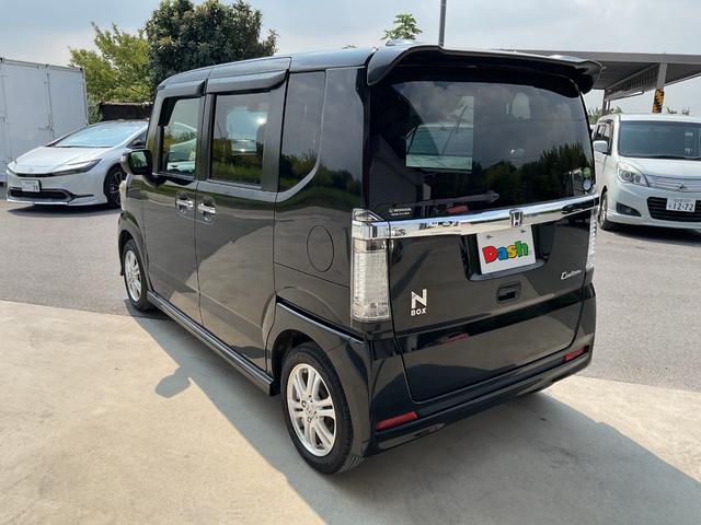 N-BOXカスタム G・Lパッケージ 純正メモリーナビ・DVD可・フルセグTV・bluetooth・バックカメラ・ETC・片側電動スライドドア・HIDオートライト・プッシュスタート・ドアバイザー(8枚目)