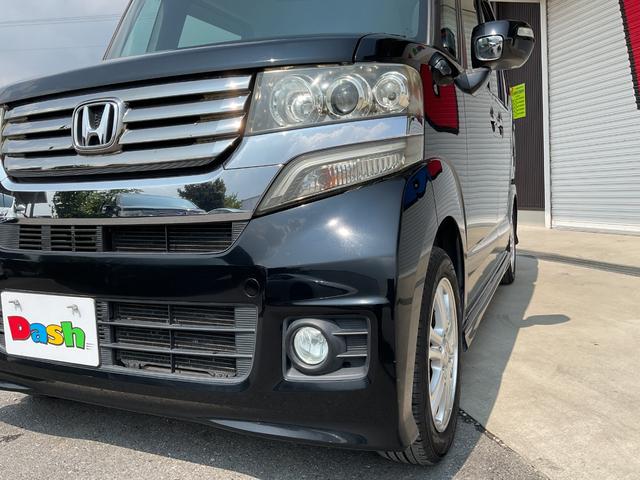 N-BOXカスタム G・Lパッケージ 純正メモリーナビ・DVD可・フルセグTV・bluetooth・バックカメラ・ETC・片側電動スライドドア・HIDオートライト・プッシュスタート・ドアバイザー(14枚目)