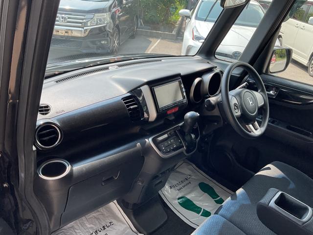 N-BOXカスタム G・Lパッケージ 純正メモリーナビ・DVD可・フルセグTV・bluetooth・バックカメラ・ETC・片側電動スライドドア・HIDオートライト・プッシュスタート・ドアバイザー(24枚目)