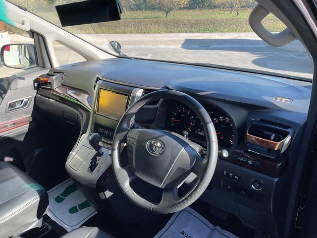 ヴェルファイア 2.4Z アルパイン8インチHDDナビ・フルセグTV・Bluetooth・ステアリングリモコン・バックカメラ・ETC・ダウンサス・両側電動スライドドア・フリップダウンモニター・20インチアルミ・シートカバー(17枚目)