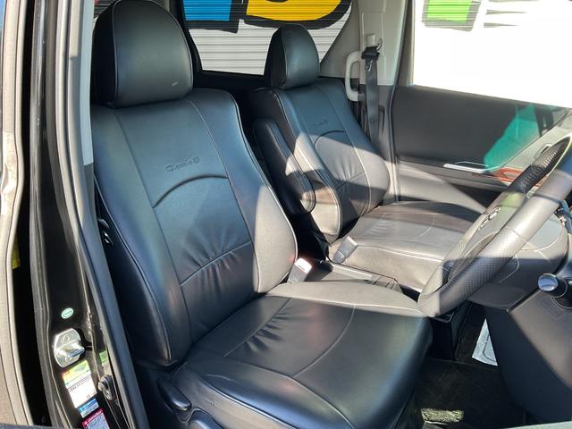 ヴェルファイア 2.4Z アルパイン8インチHDDナビ・フルセグTV・Bluetooth・ステアリングリモコン・バックカメラ・ETC・ダウンサス・両側電動スライドドア・フリップダウンモニター・20インチアルミ・シートカバー(18枚目)