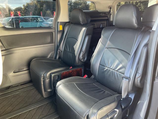 ヴェルファイア 2.4Z アルパイン8インチHDDナビ・フルセグTV・Bluetooth・ステアリングリモコン・バックカメラ・ETC・ダウンサス・両側電動スライドドア・フリップダウンモニター・20インチアルミ・シートカバー(25枚目)