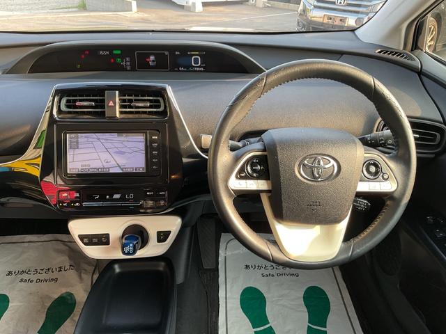 プリウス Sセーフティプラス 純正SDナビ・フルセグTV・bluetooth・バックカメラ・ETC・LEDオートライト・LEDフォグ・ステアリングスイッチ・クルーズコントロール・オートハイビーム・車線逸脱警告・衝突軽減サポート(28枚目)