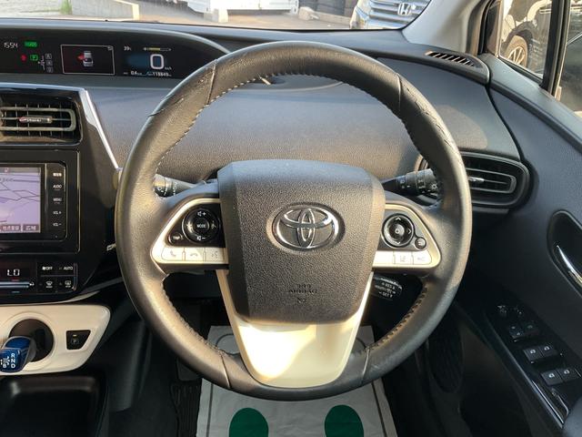 プリウス Sセーフティプラス 純正SDナビ・フルセグTV・bluetooth・バックカメラ・ETC・LEDオートライト・LEDフォグ・ステアリングスイッチ・クルーズコントロール・オートハイビーム・車線逸脱警告・衝突軽減サポート(29枚目)