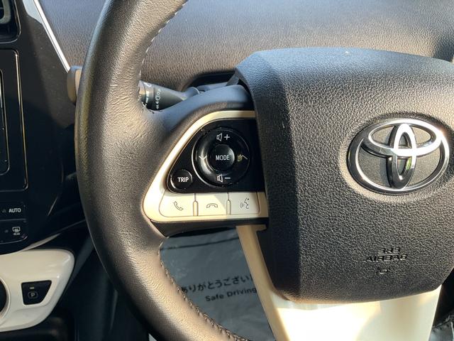 プリウス Sセーフティプラス 純正SDナビ・フルセグTV・bluetooth・バックカメラ・ETC・LEDオートライト・LEDフォグ・ステアリングスイッチ・クルーズコントロール・オートハイビーム・車線逸脱警告・衝突軽減サポート(32枚目)