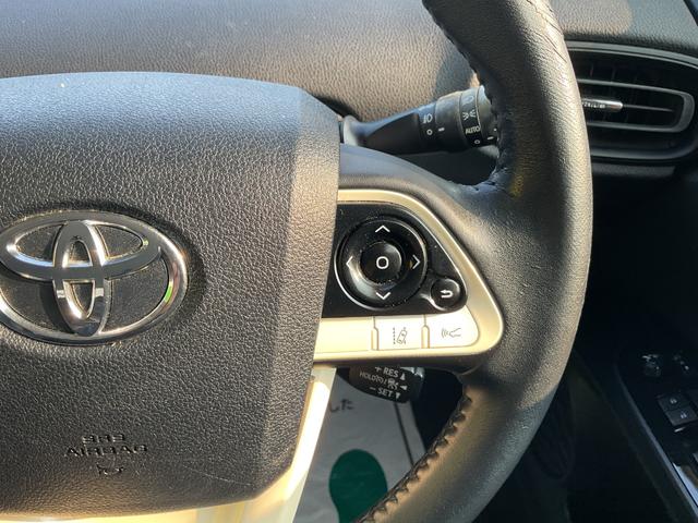 プリウス Sセーフティプラス 純正SDナビ・フルセグTV・bluetooth・バックカメラ・ETC・LEDオートライト・LEDフォグ・ステアリングスイッチ・クルーズコントロール・オートハイビーム・車線逸脱警告・衝突軽減サポート(33枚目)