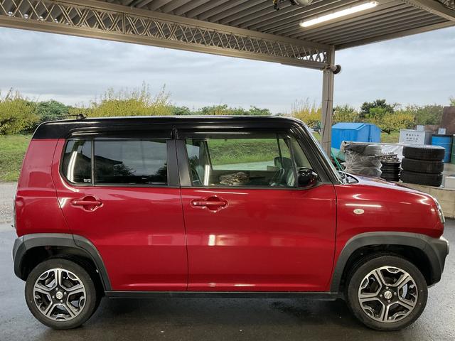 ハスラー Ｇ　社外ナビ・フルセグＴＶ・ＤＶＤ再生・Ｂｌｕｅｔｏｏｔｈオーディオ・ＥＴＣ・運転席シートヒーター・ベンチシート・社外シートカバー・衝突軽減ブレーキ・誤発進抑制・スマートキー（3枚目）