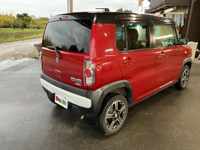 ハスラー Ｇ　社外ナビ・フルセグＴＶ・ＤＶＤ再生・Ｂｌｕｅｔｏｏｔｈオーディオ・ＥＴＣ・運転席シートヒーター・ベンチシート・社外シートカバー・衝突軽減ブレーキ・誤発進抑制・スマートキー（5枚目）