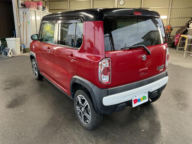 ハスラー Ｇ　社外ナビ・フルセグＴＶ・ＤＶＤ再生・Ｂｌｕｅｔｏｏｔｈオーディオ・ＥＴＣ・運転席シートヒーター・ベンチシート・社外シートカバー・衝突軽減ブレーキ・誤発進抑制・スマートキー（9枚目）