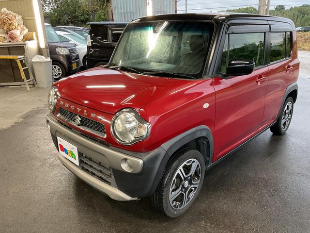 ハスラー Ｇ　社外ナビ・フルセグＴＶ・ＤＶＤ再生・Ｂｌｕｅｔｏｏｔｈオーディオ・ＥＴＣ・運転席シートヒーター・ベンチシート・社外シートカバー・衝突軽減ブレーキ・誤発進抑制・スマートキー（12枚目）