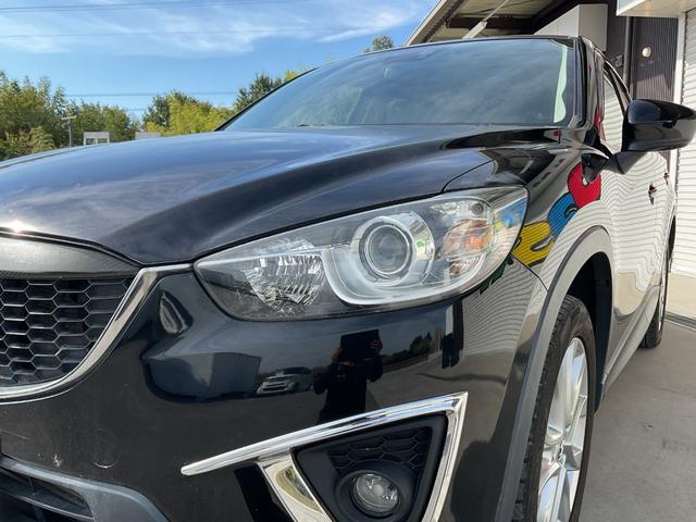 ＣＸ－５ ＸＤ　Ｌパッケージ　純正ナビ・フルセグＴＶ・Ｂｌｕｅｔｏｏｔｈ・本革シート・運転席パワーシート・左右フロントシートヒーター・衝突軽減ブレーキ・車線逸脱警報・クルーズコントロール・ＨＩＤオートライト・純正１９インチアルミ（14枚目）