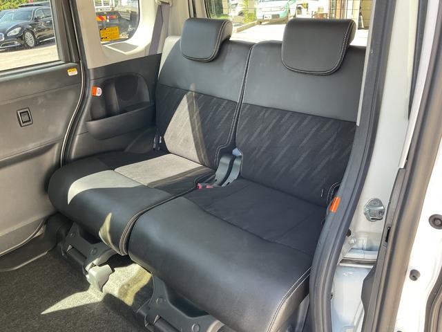 タント カスタムX トップエディションSAIII パナソニック製ナビ・フルセグTV・DVD再生・両側パワースライドドア・LEDオートライト・純正アルミ・ハーフレザーシート・運転席シートヒーター・衝突軽減ブレーキ・車線逸脱警報・セキュリティアラーム(19枚目)