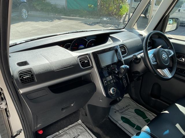 タント カスタムX トップエディションSAIII パナソニック製ナビ・フルセグTV・DVD再生・両側パワースライドドア・LEDオートライト・純正アルミ・ハーフレザーシート・運転席シートヒーター・衝突軽減ブレーキ・車線逸脱警報・セキュリティアラーム(21枚目)