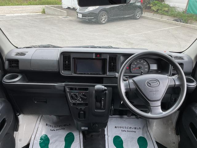 ハイゼットカーゴ DX SAIII ケンウッドメモリーナビ・DVD不可・bluetooth・ETC・パワーウィンドウ・オートハイビーム・衝突軽減ブレーキ・誤発進抑制・車線逸脱警告・ヘッドライトレベライザー・先行車発信お知らせ(26枚目)