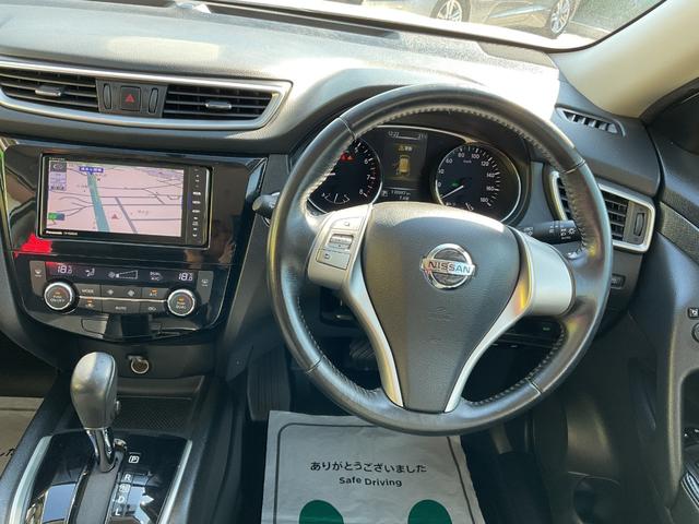 エクストレイル 20X パナソニック製ナビ・フルセグTV・DVD再生・ハンズフリー・ETC・バックカメラ・LEDオートライト・RAYS17インチアルミホイール・左右フロントシートヒーター・カプロン(防水)シート(28枚目)