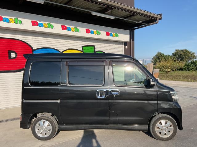 アトレーワゴン カスタムターボＲＳリミテッド　パナソニックＳＤナビ・フルセグＴＶ・Ｂｌｕｅｔｏｏｔｈ・ＤＶＤ・バックカメラ・ＥＴＣ・純正アルミ・ＨＩＤヘッドライト・車内システムラック・ドアバイザー・Ｒ５面フィルム（2枚目）