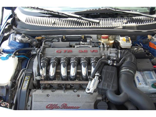 アルファ１５６ ＧＴＡ　３．２　Ｖ６　２４Ｖ　Ｔベルト＆ウォーターポンプ交換　左ハンドル　ＥＴＣ　アルミホイール　ＭＴ　ＣＤ　エアコン（34枚目）