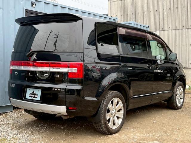 デリカD:5 G プレミアム 純正HDDナビ・3方向カメラ・フルセグTV・フリツプダウン・両側電動スライドドア・パワーバックドア・スマートキー・クルーズコントロール・ETC・オプショングリル・ルーフリアスポイラー・4WD(23枚目)