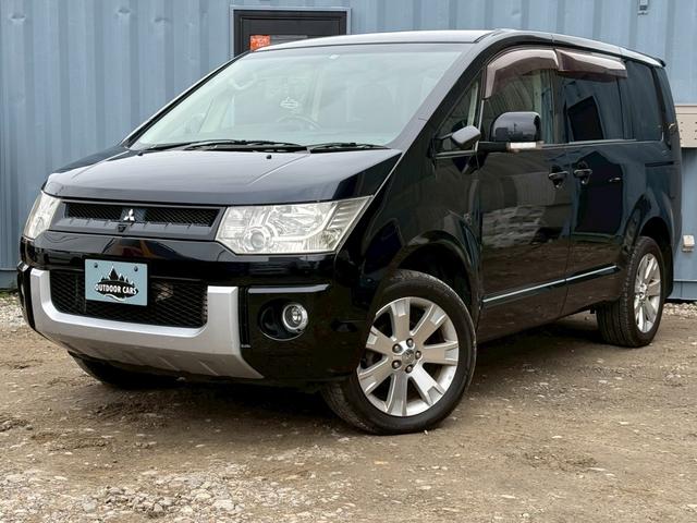 デリカD:5 G プレミアム 純正HDDナビ・3方向カメラ・フルセグTV・フリツプダウン・両側電動スライドドア・パワーバックドア・スマートキー・クルーズコントロール・ETC・オプショングリル・ルーフリアスポイラー・4WD(61枚目)