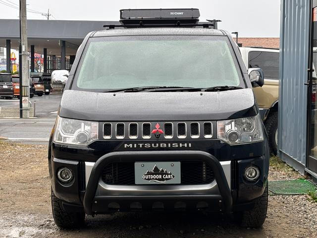 デリカD:5 シャモニー 新品ルーフキャリア・社外AW・純正HDDナビ・カメラ・両側電動スライドドア・ブルバー・シートヒーター・パワーシート・クルコン・ヨコハマジオランダーAT・サイドデカール・4WD・キャプテンシート(32枚目)